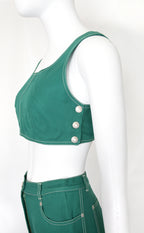 Prada SS 1993 Viscose Jean Set