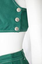 Prada SS 1993 Viscose Jean Set