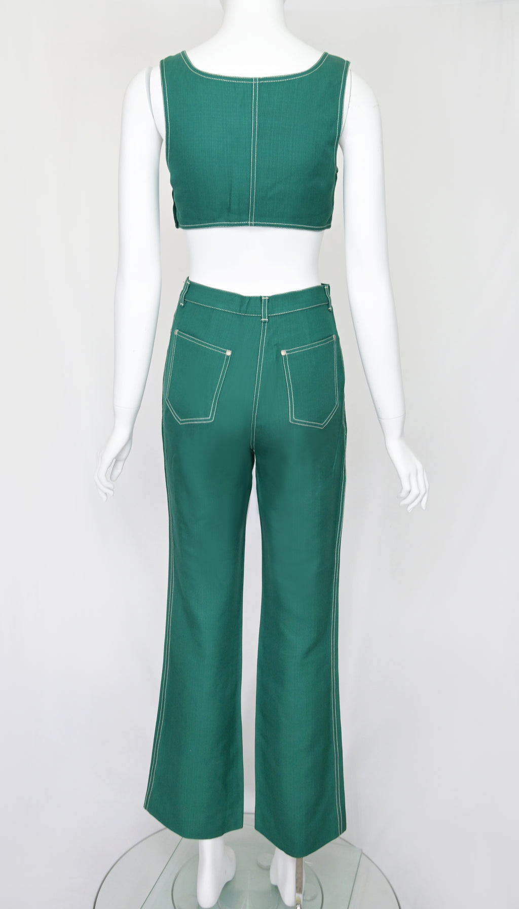 Prada SS 1993 Viscose Jean Set