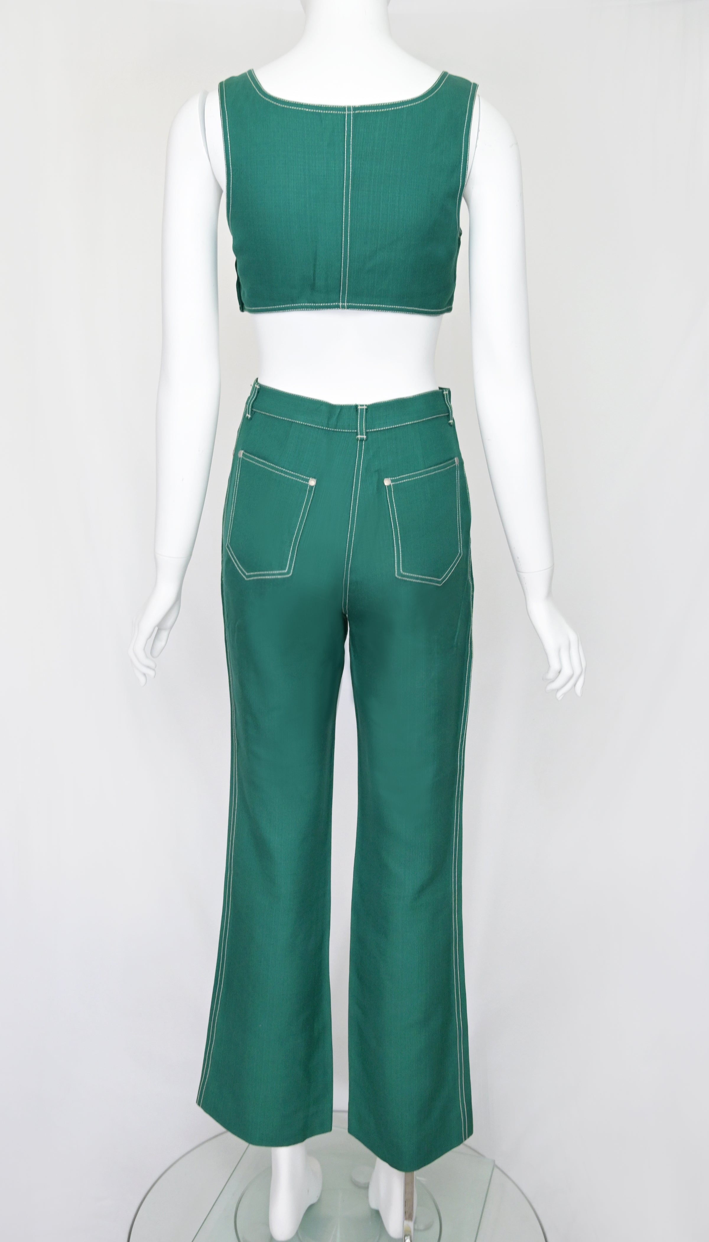 Prada SS 1993 Viscose Jean Set