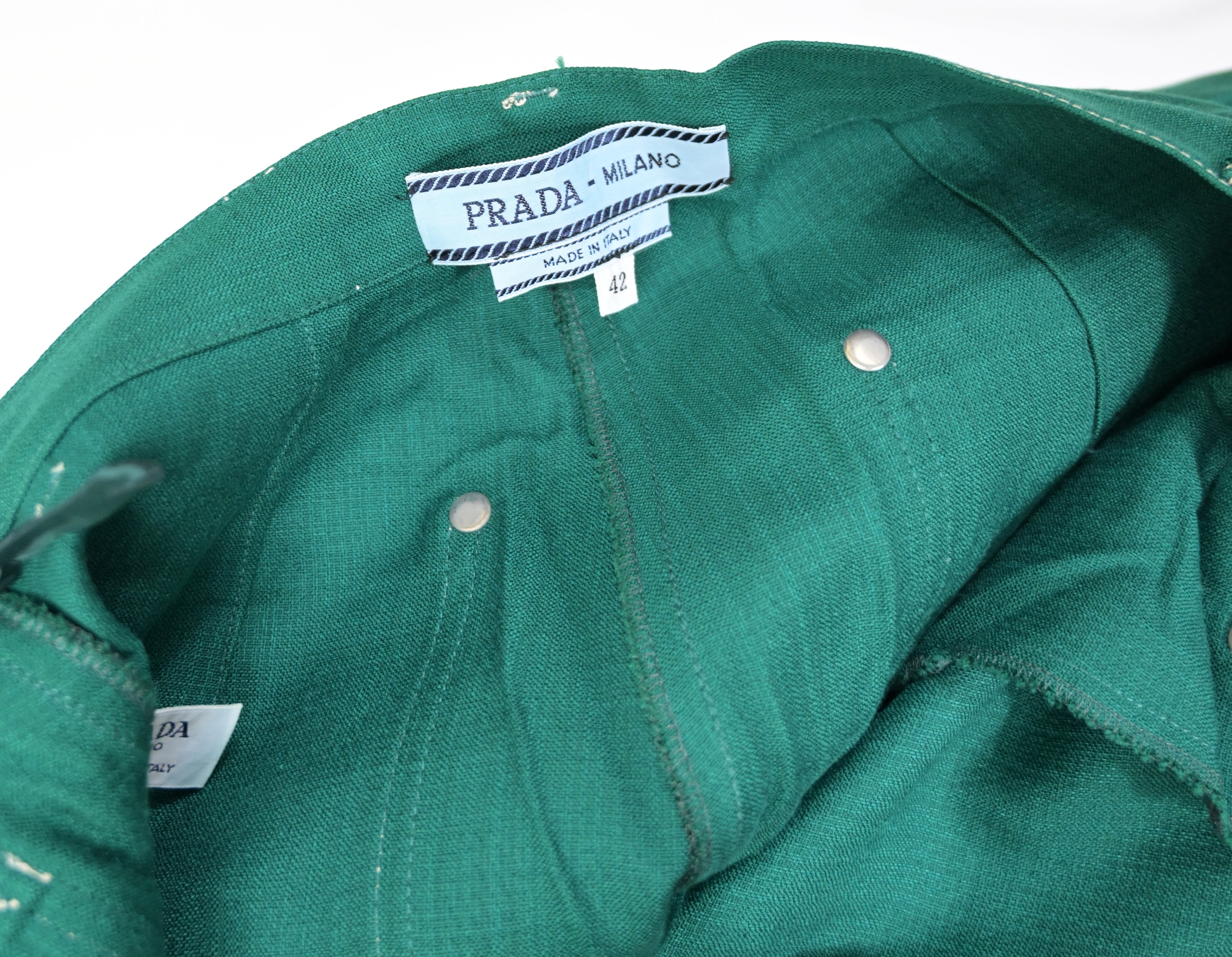 Prada SS 1993 Viscose Jean Set