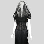 Oscar de la Renta 1995 Embellished Tulle Bustier and Skirt Set