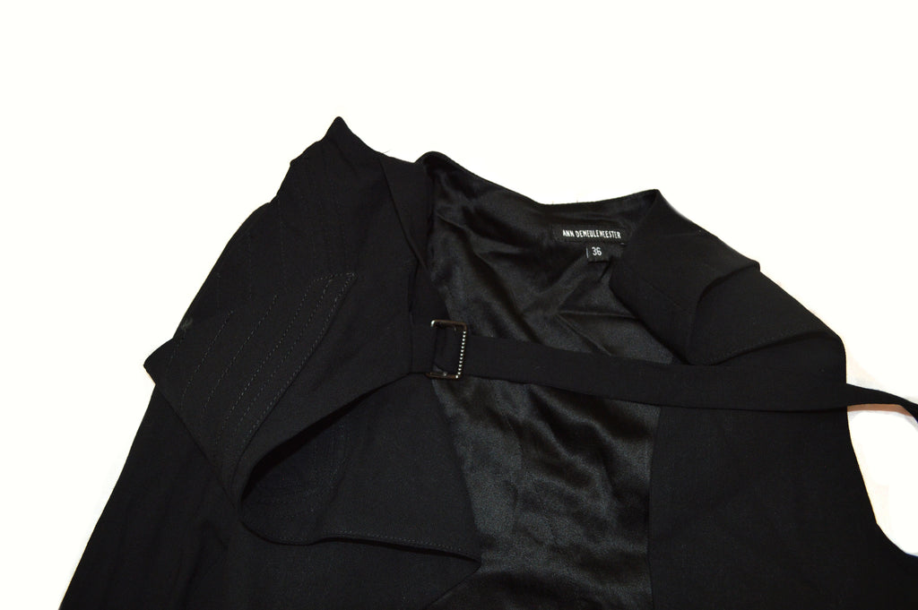 ANN DEMEULEMEESTER SS 2011 Harness Jacket