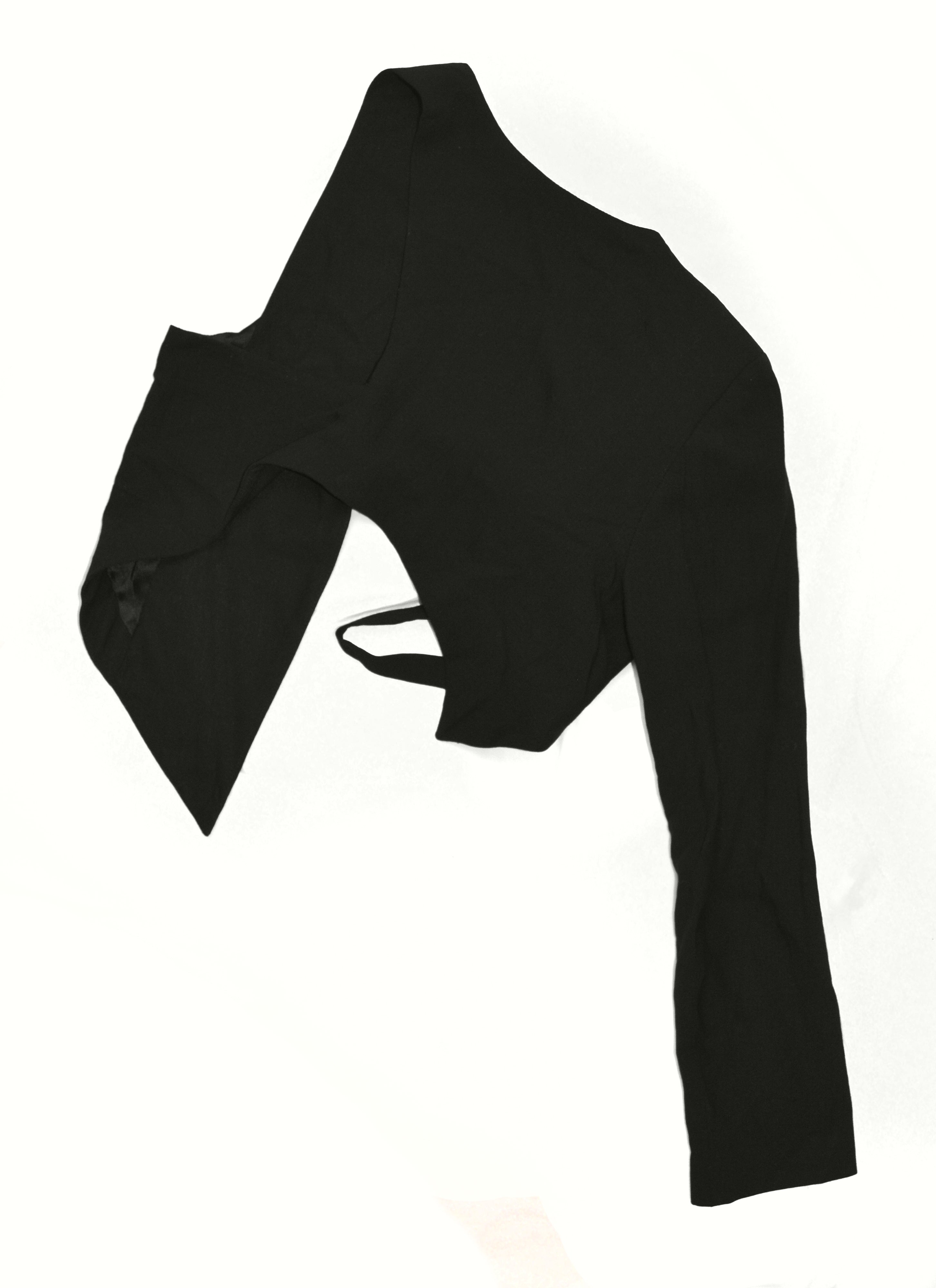 ANN DEMEULEMEESTER SS 2011 Harness Jacket