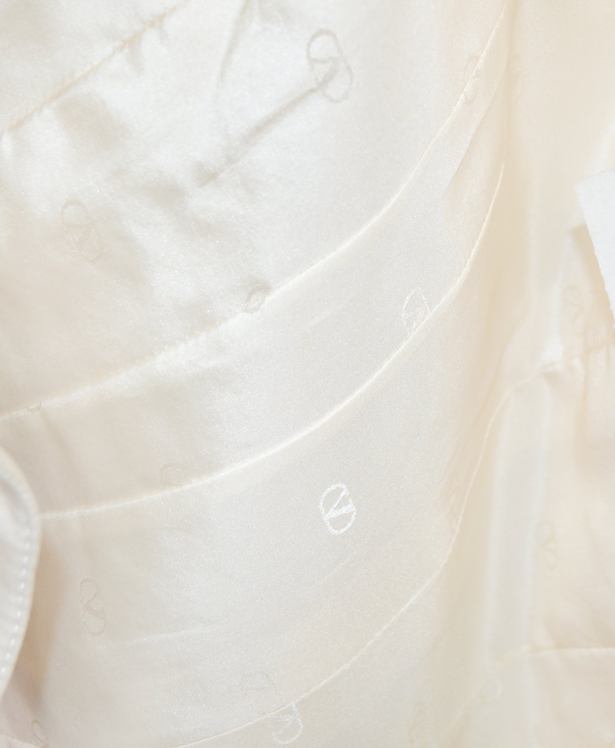 Valentino Boutique SS 1995 Ivory Silk Blouse