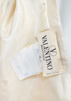 Valentino Boutique SS 1995 Ivory Silk Blouse