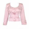 Valentino Boutique SS 1995 Pink Silk Blouse (Reserved)