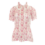 Yoshiki Hishinuma Rouge Rose Print Blouse