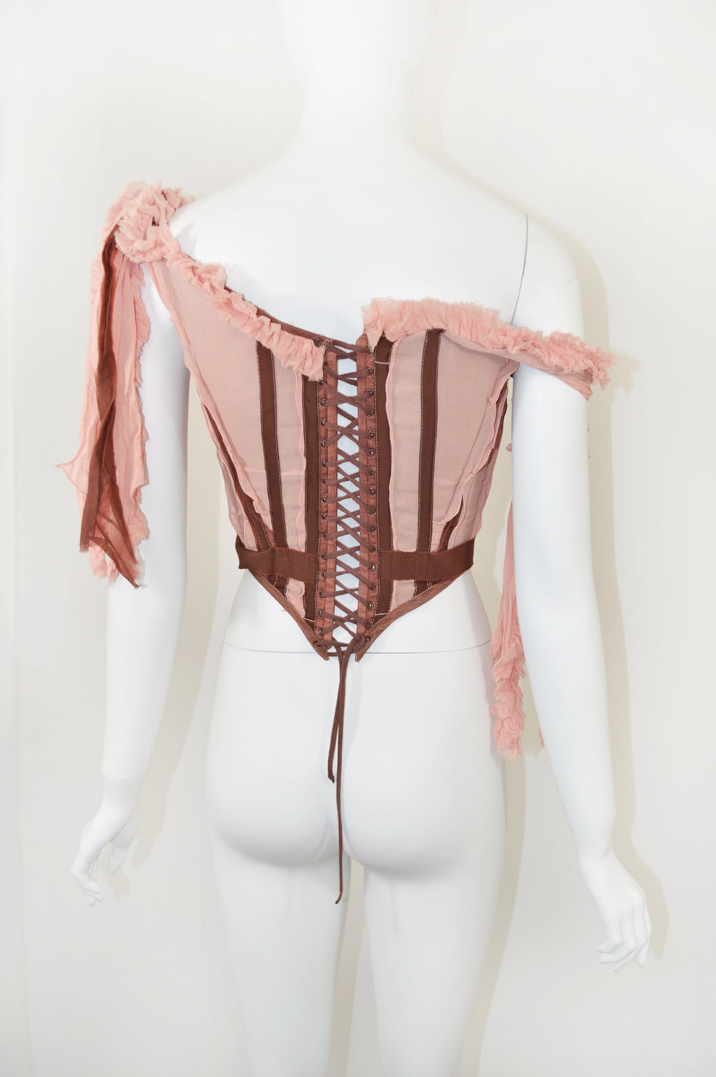Jean Paul Gaultier SS 2005 Chiffon Corset