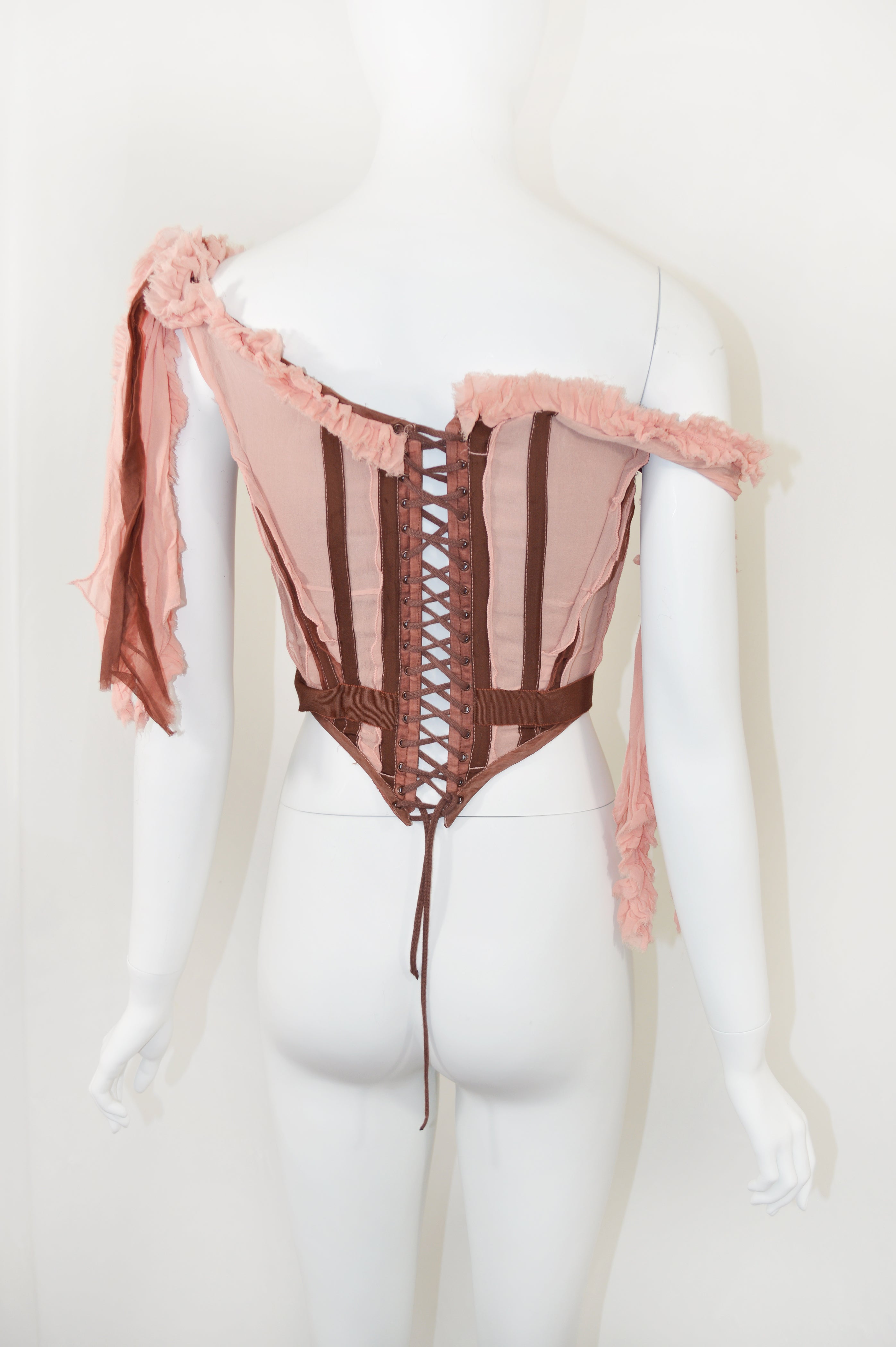 Jean Paul Gaultier SS 2005 Chiffon Corset