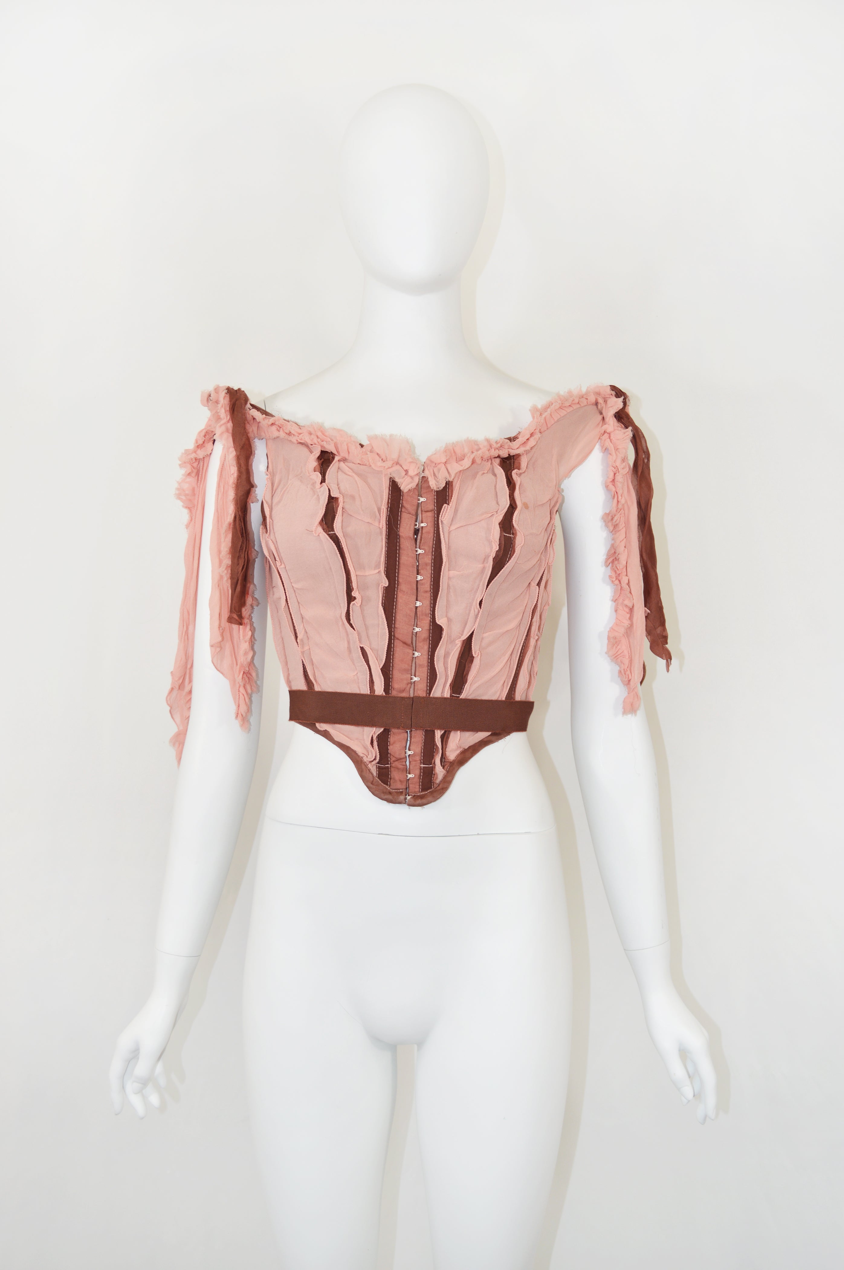 Jean Paul Gaultier SS 2005 Chiffon Corset