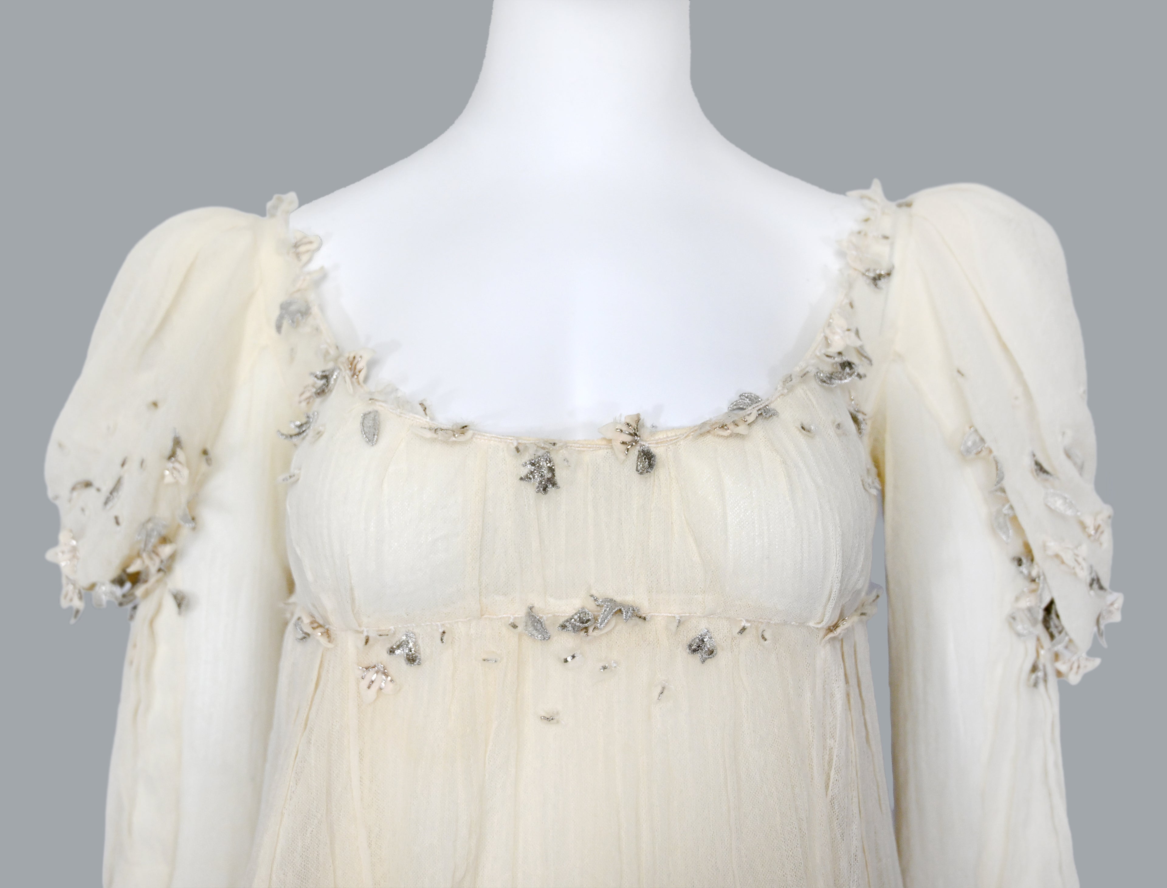Nina Ricci SS 2009 Embellished Gauze Gown