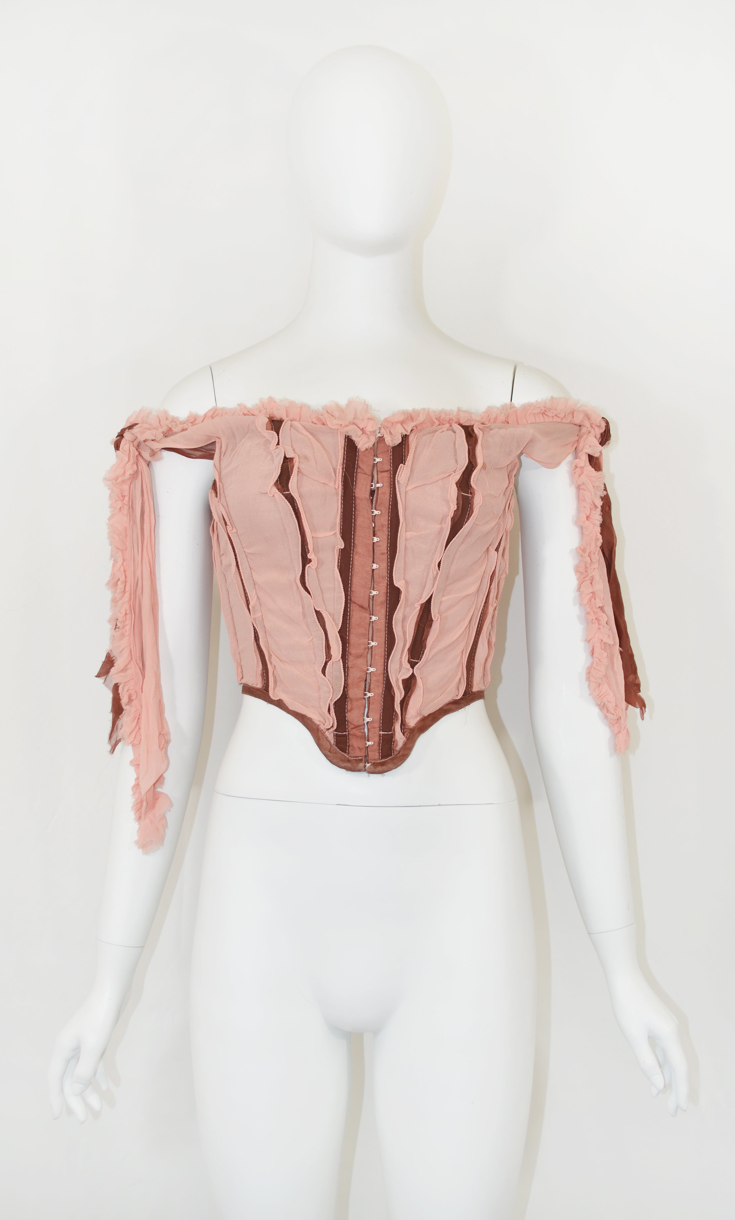 Jean Paul Gaultier SS 2005 Chiffon Corset