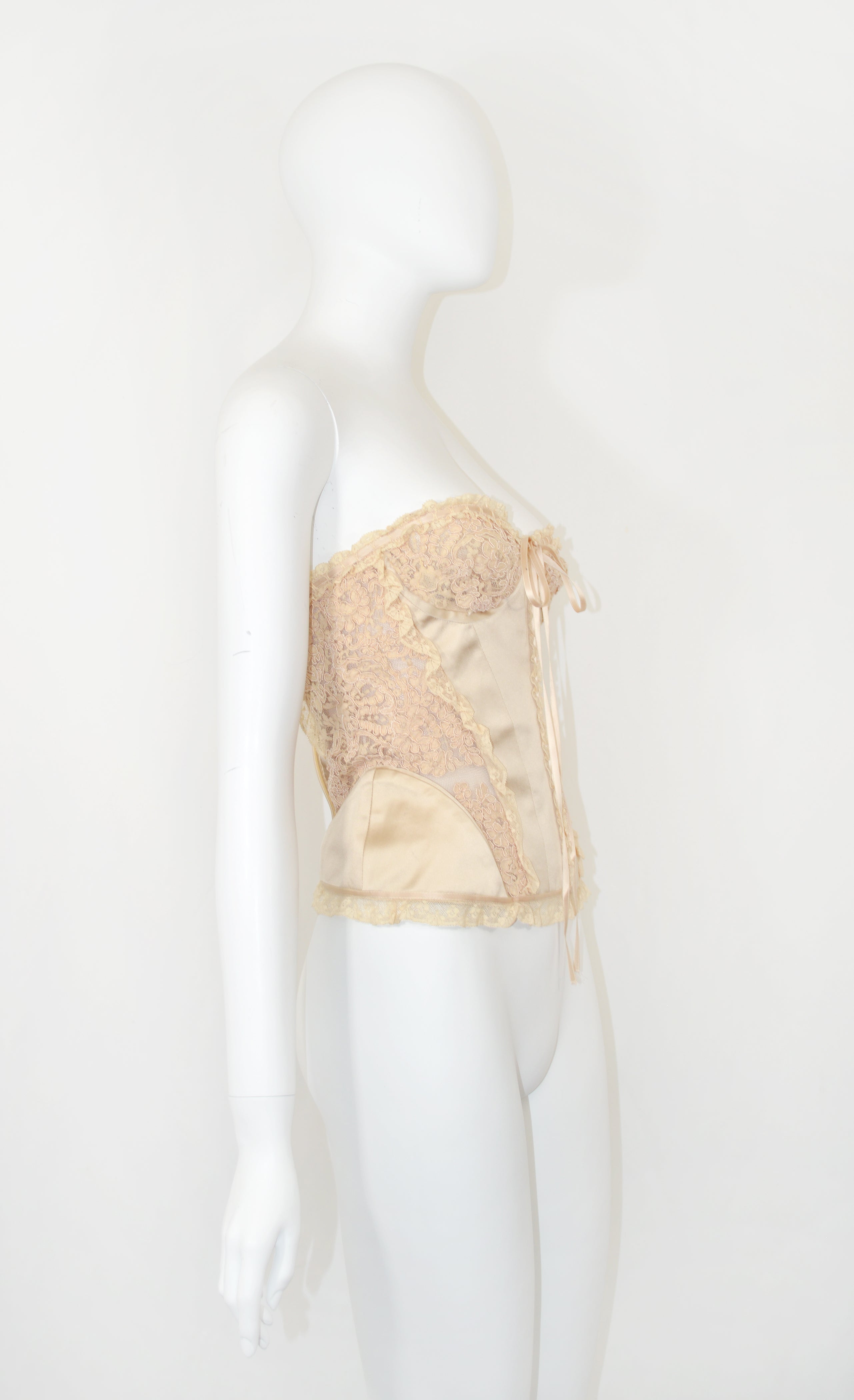 VALENTINO FW 2005 LACE BUSTIER
