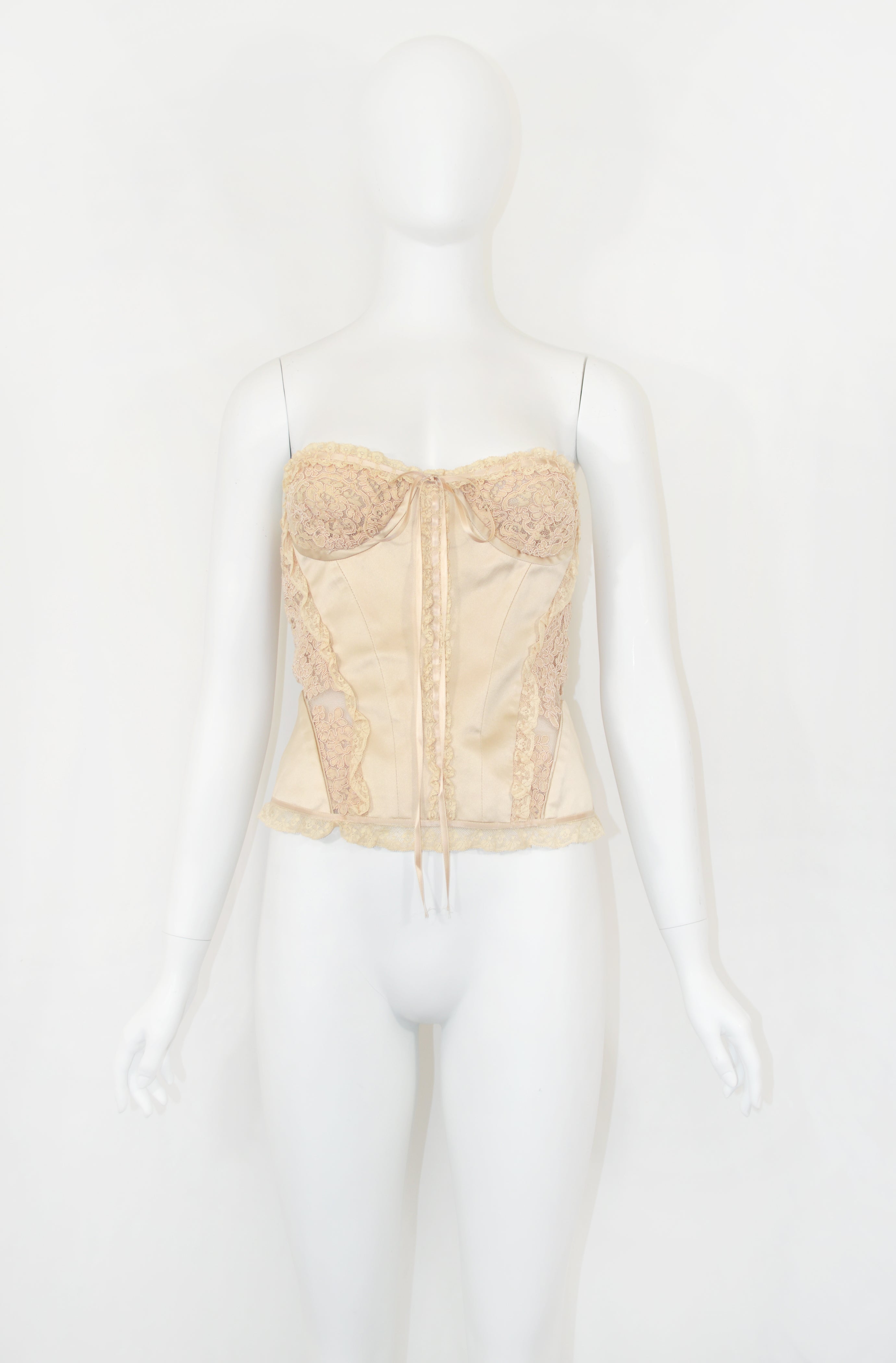 VALENTINO FW 2005 LACE BUSTIER