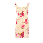 Dolce & Gabbana FW 1996 Mini Dress with Rose Print