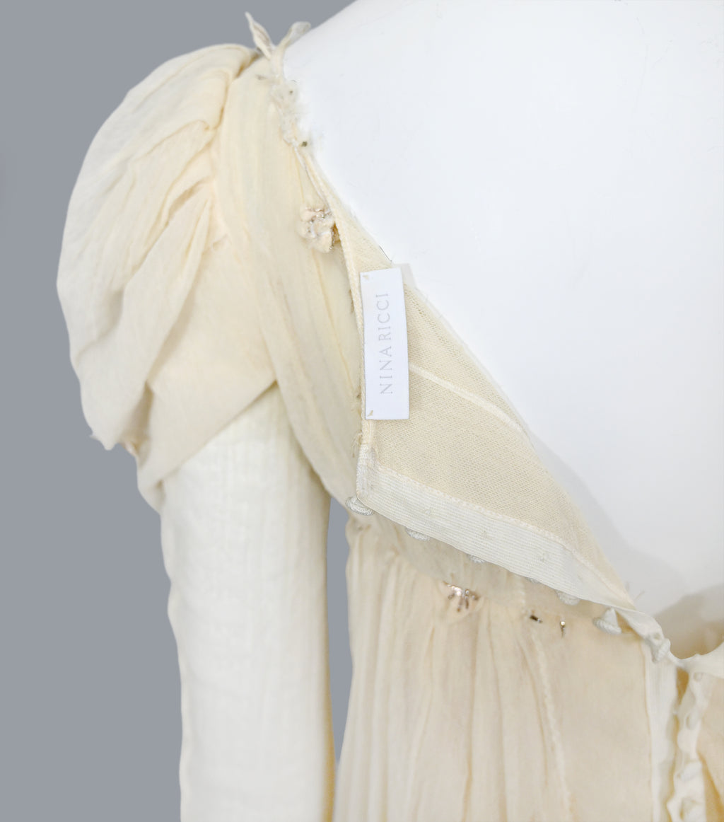 Nina Ricci SS 2009 Embellished Gauze Gown