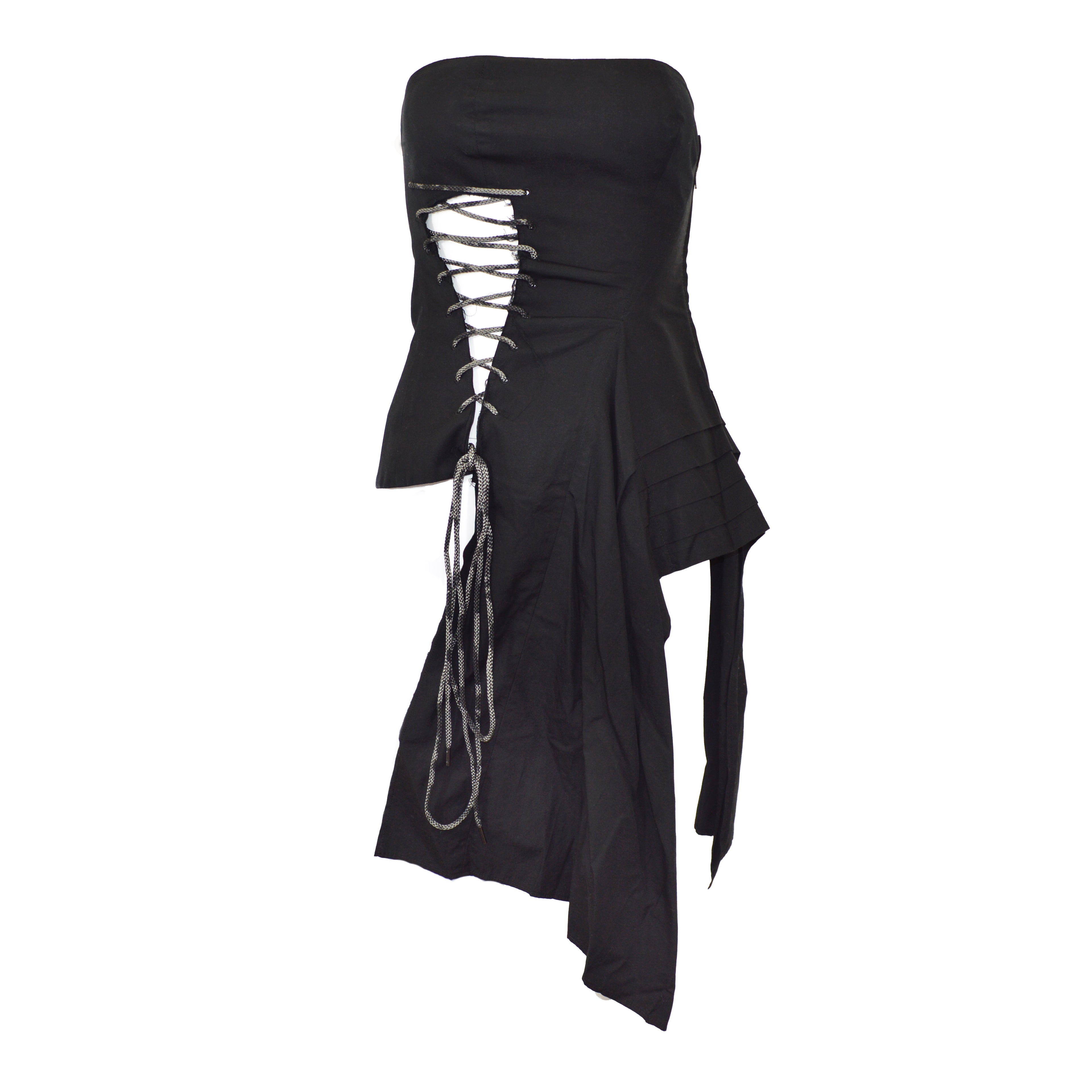 YOHJI YAMAMOTO FW 2020 Distressed Corset