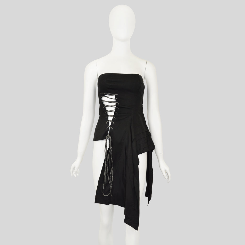 YOHJI YAMAMOTO FW 2020 Distressed Corset