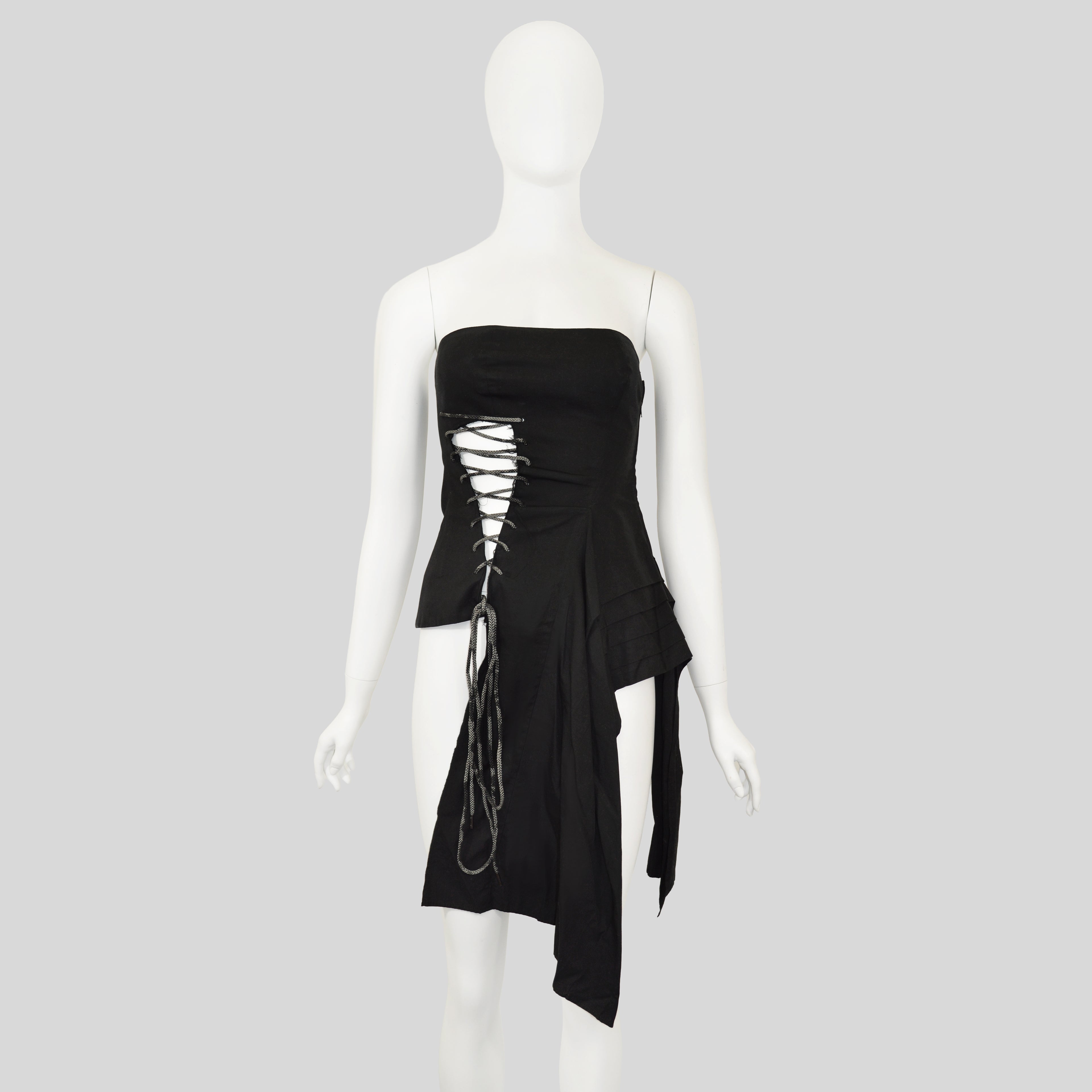 YOHJI YAMAMOTO FW 2020 Distressed Corset