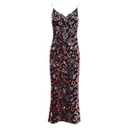 Badgley Mischka FW 2000 Runway Embellished Velvet Dress
