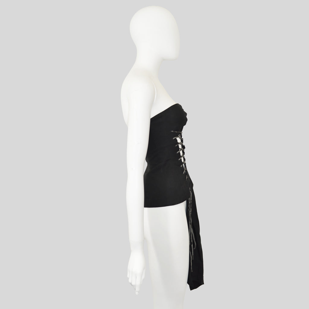 YOHJI YAMAMOTO FW 2020 Distressed Corset