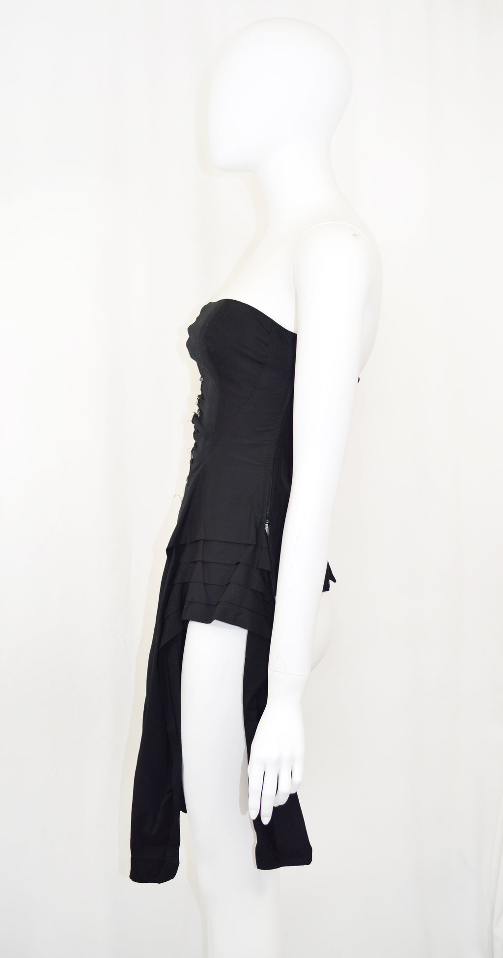 YOHJI YAMAMOTO FW 2020 Distressed Corset