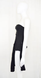 YOHJI YAMAMOTO FW 2020 Distressed Corset