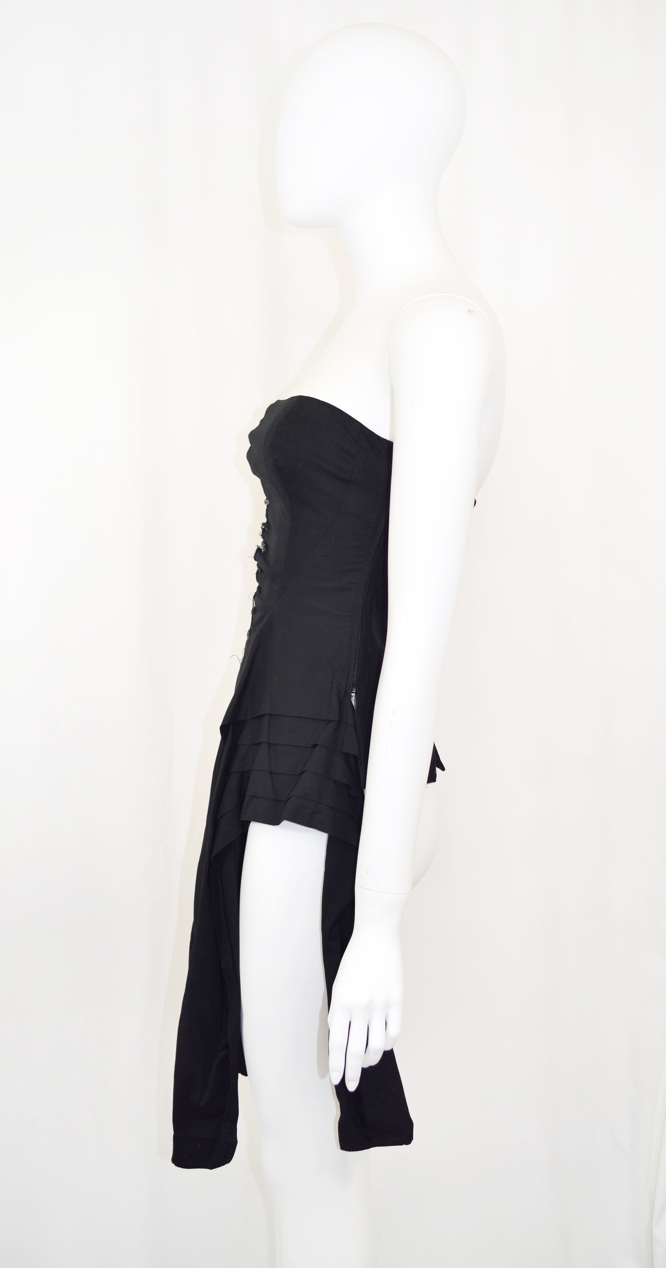 YOHJI YAMAMOTO FW 2020 Distressed Corset