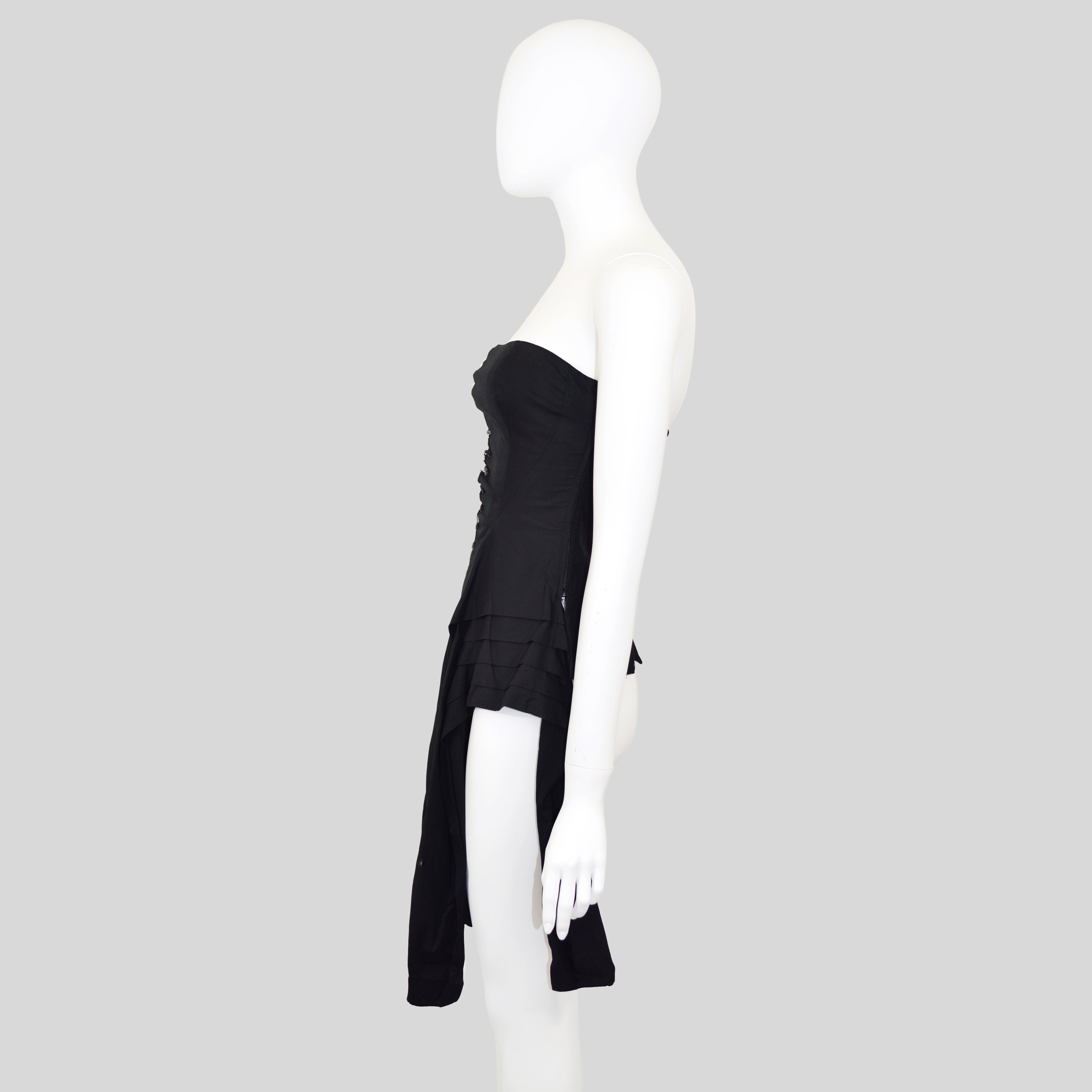 YOHJI YAMAMOTO FW 2020 Distressed Corset