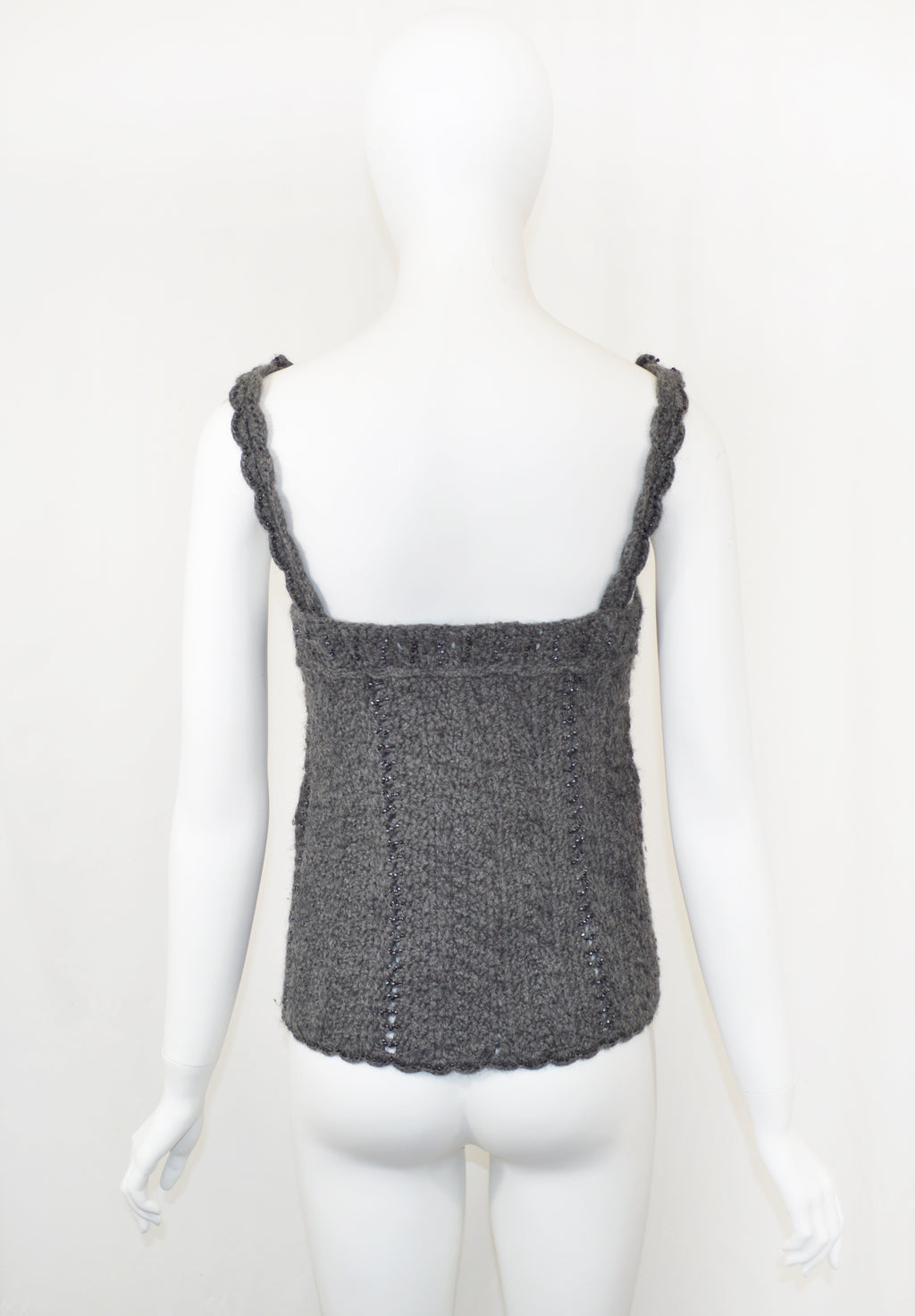Tao Comme des Garçons 2005 Knit Bustier Tank