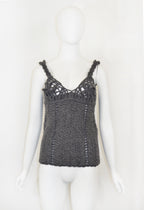 Tao Comme des Garçons 2005 Knit Bustier Tank