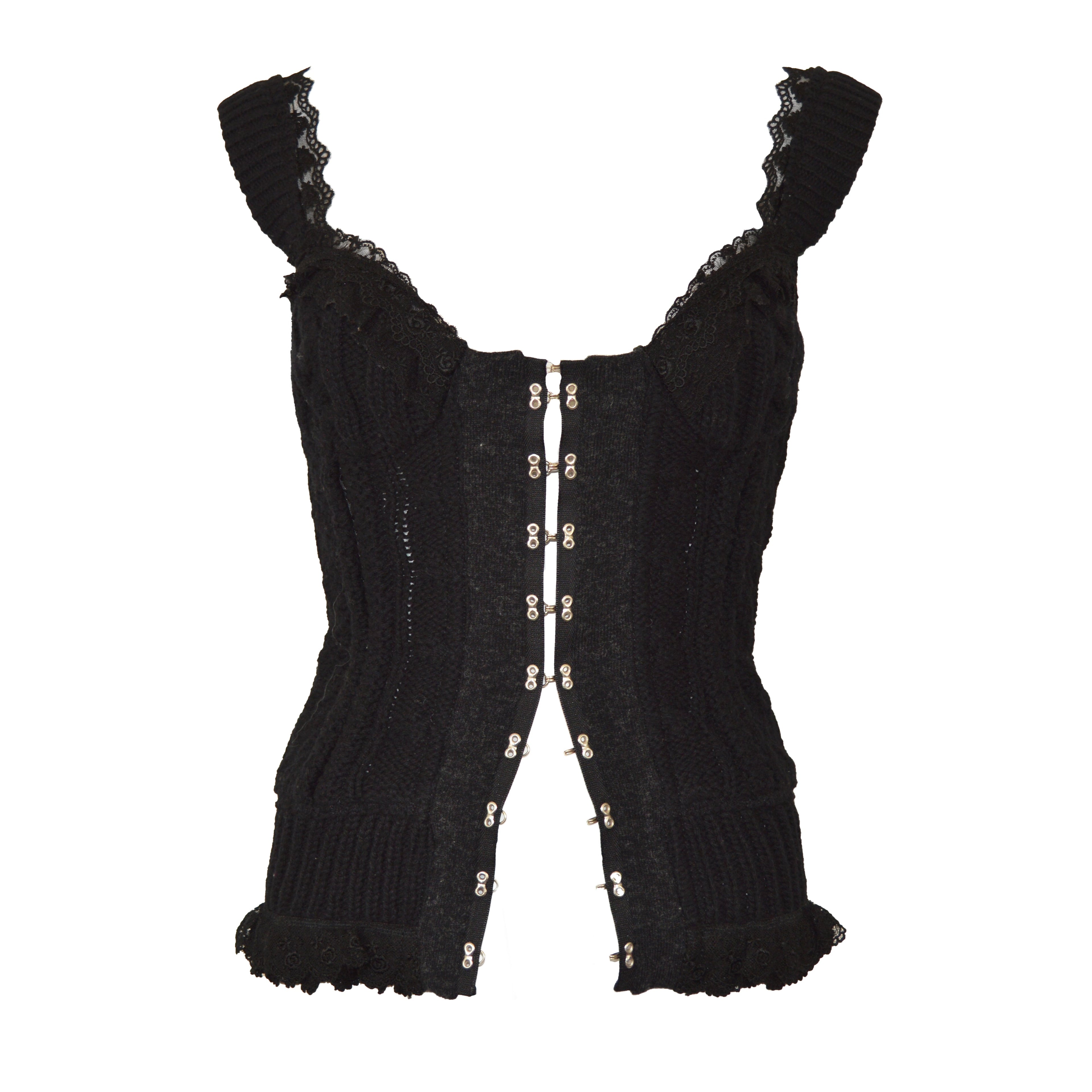 Tao Comme des Garçons 2005 Knit Bustier
