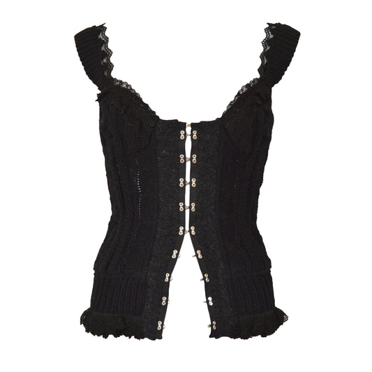 Tao Comme des Garçons 2005 Knit Bustier