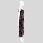 Badgley Mischka FW 2000 Runway Embellished Velvet Dress