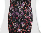 Badgley Mischka FW 2000 Runway Embellished Velvet Dress