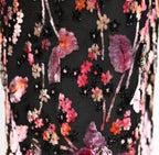 Badgley Mischka FW 2000 Runway Embellished Velvet Dress