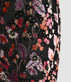 Badgley Mischka FW 2000 Runway Embellished Velvet Dress