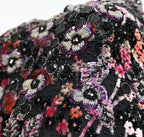 Badgley Mischka FW 2000 Runway Embellished Velvet Dress