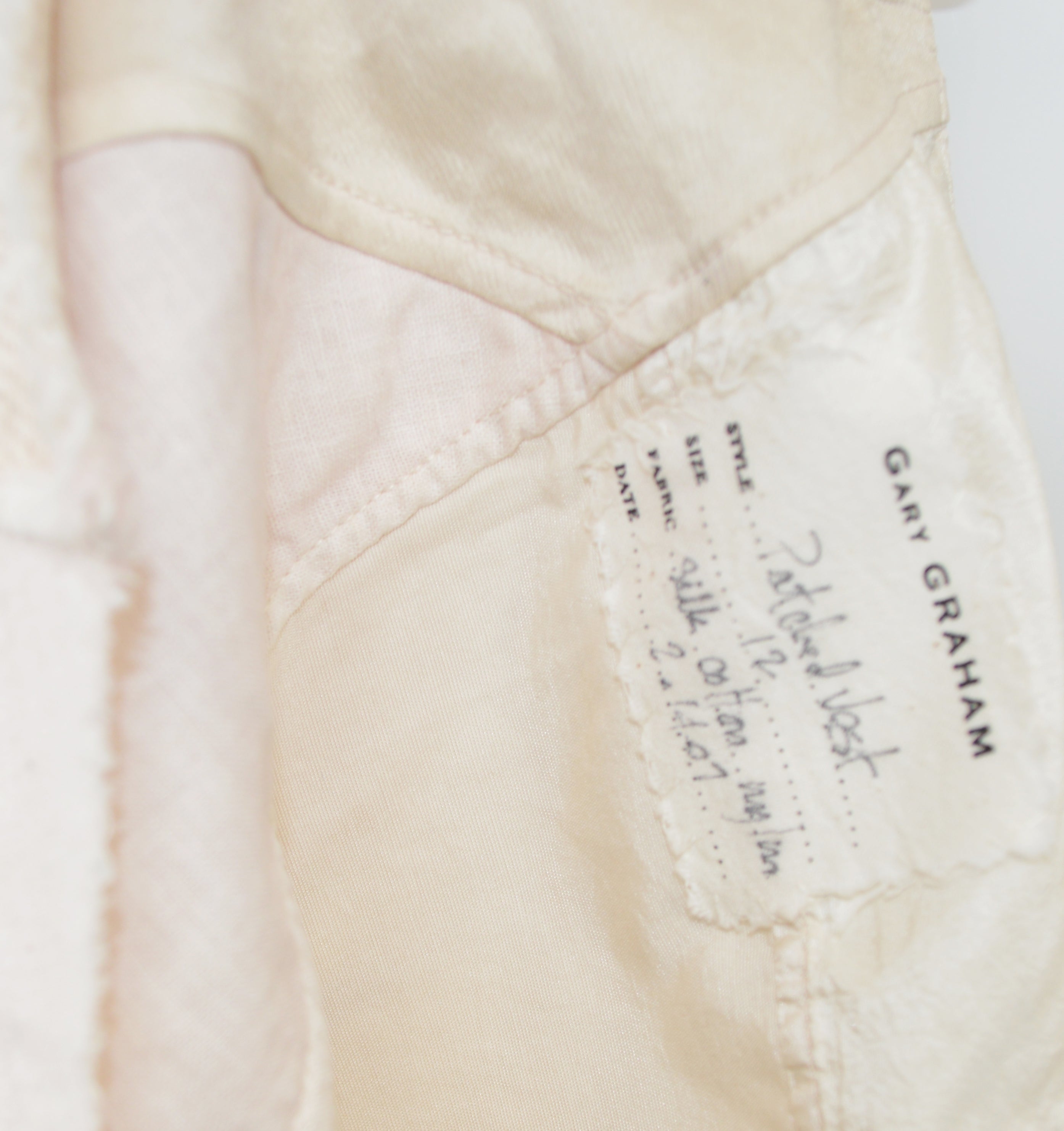 Gary Graham 2007 deconstructed bustier