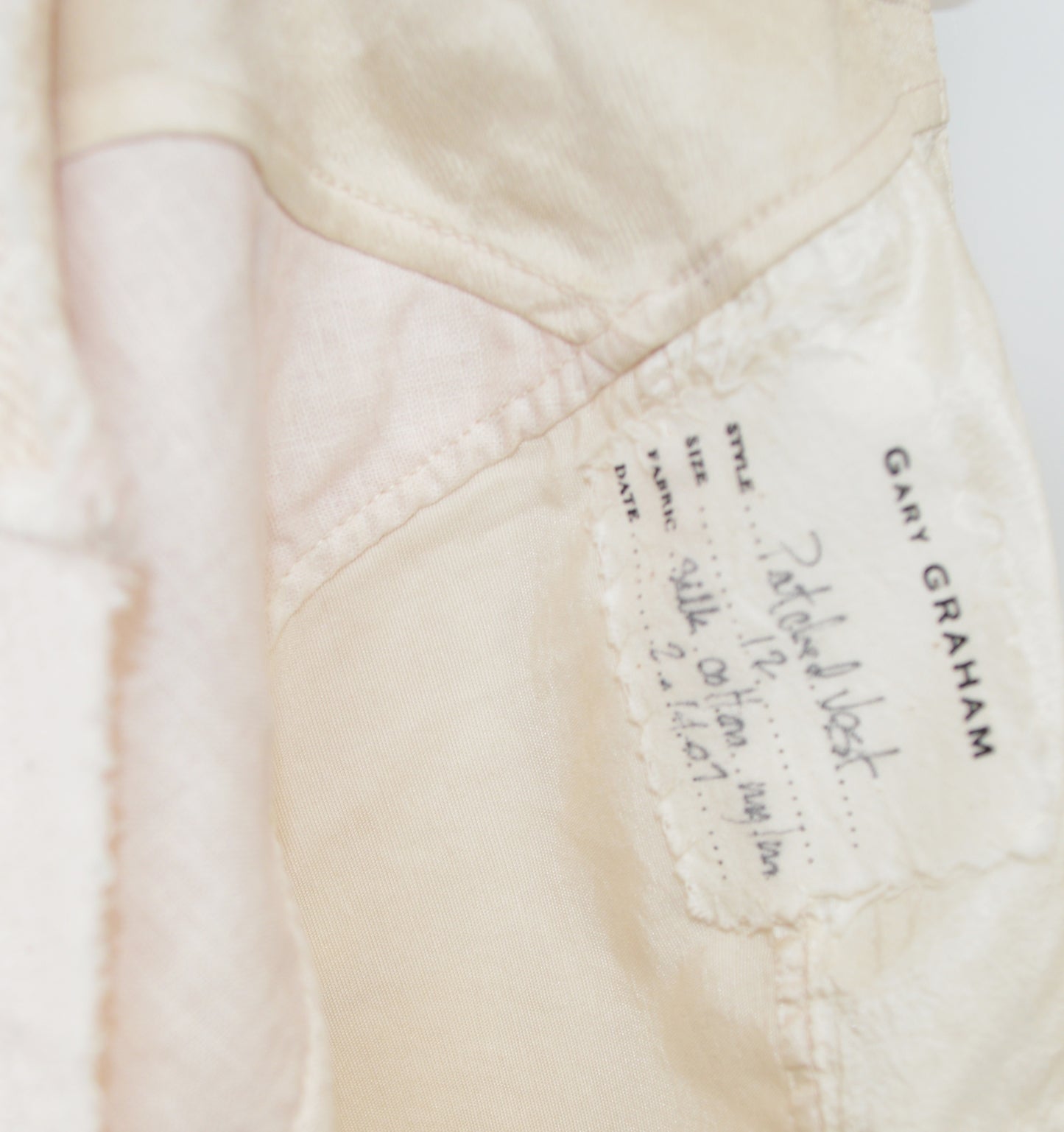 Gary Graham 2007 deconstructed bustier