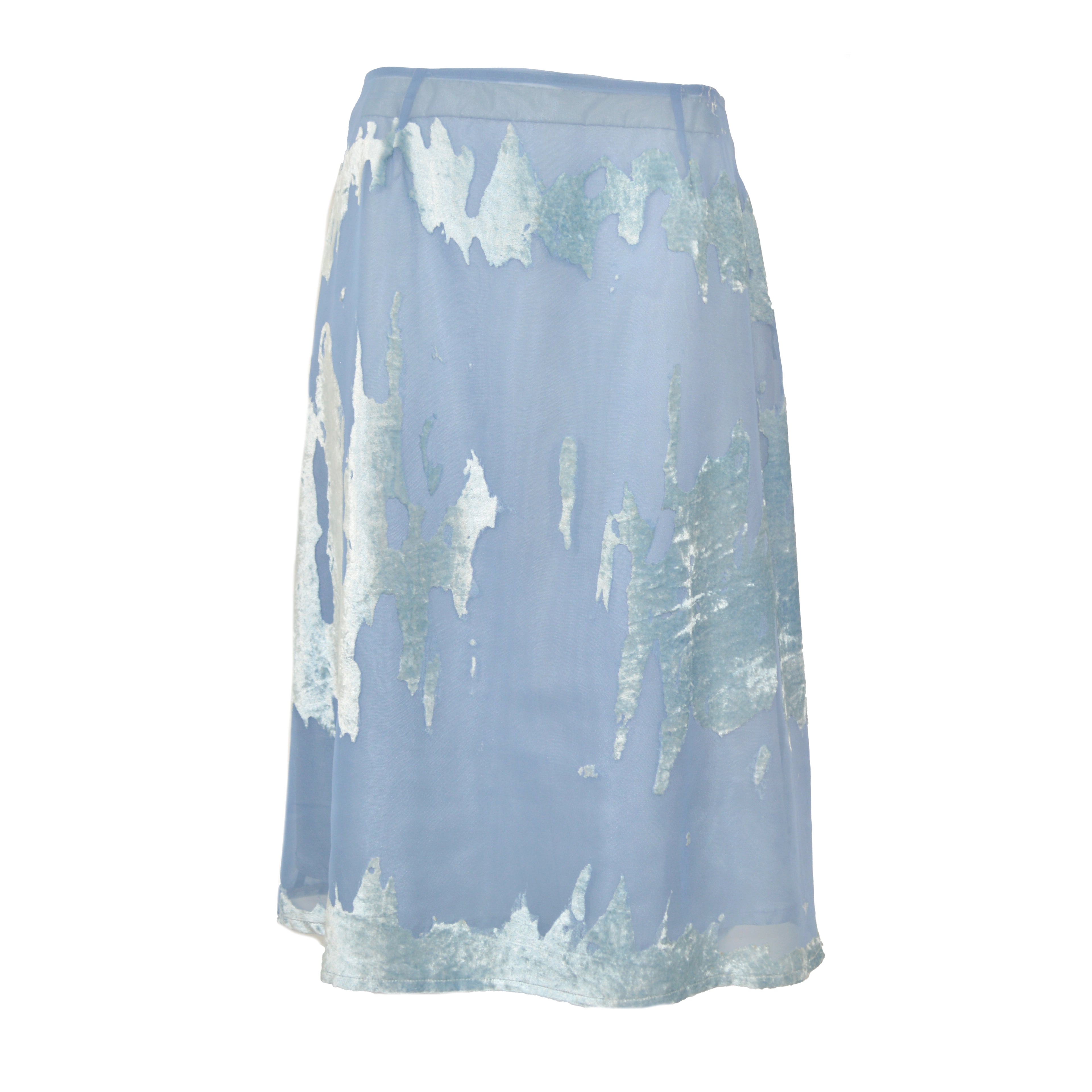Yoshiki Hishinuma Velvet Burnout Skirt