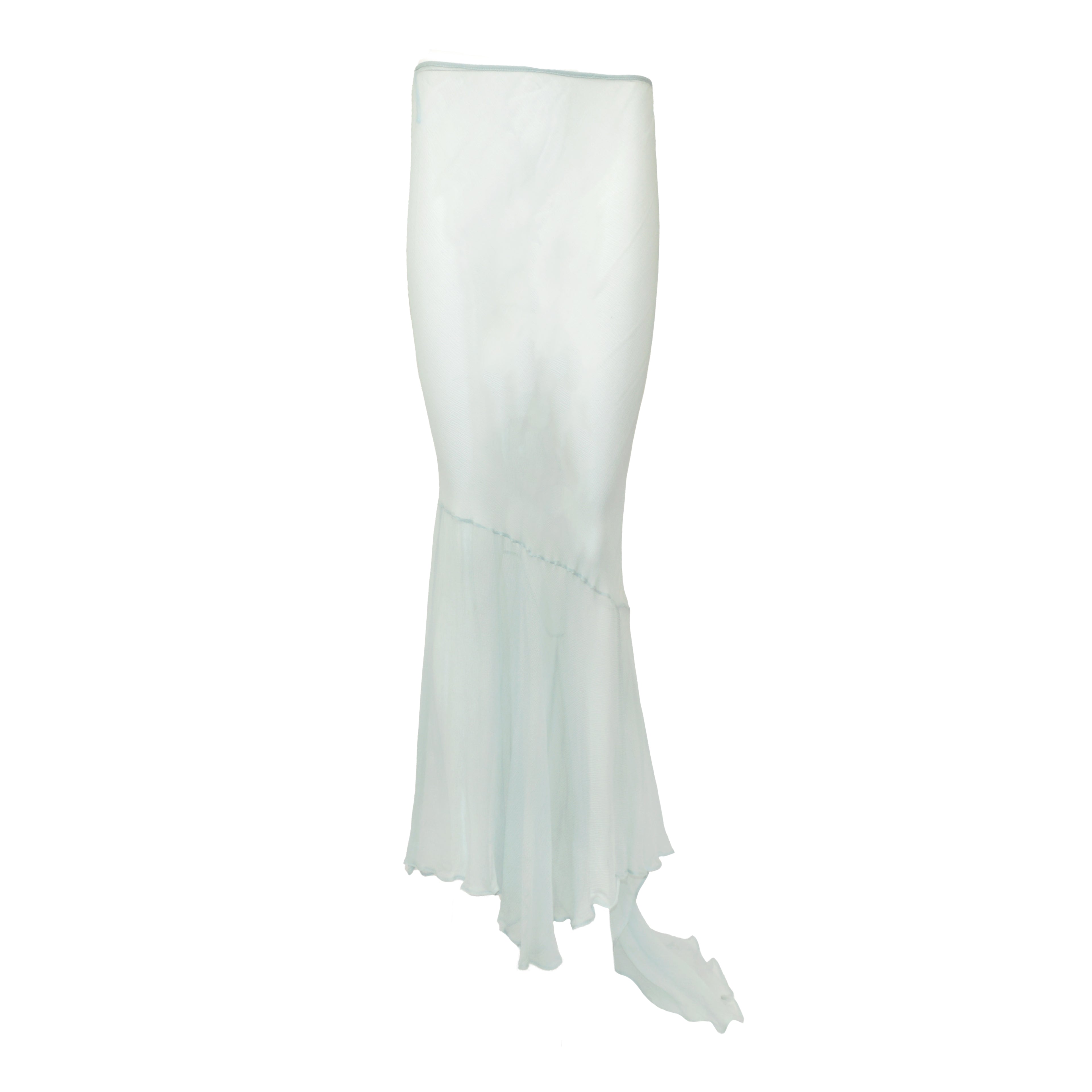 Jean Paul Gaultier SS 1999 Chiffon Mermaid Skirt