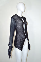 Comme des Garcons 1989 Knit Cardigan with Gloves