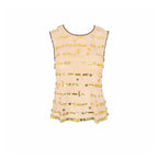 PRADA FW 1999 EMBELLISHED TULLE BLOUSE