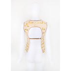 PRADA FW 1999 EMBELLISHED TULLE BLOUSE