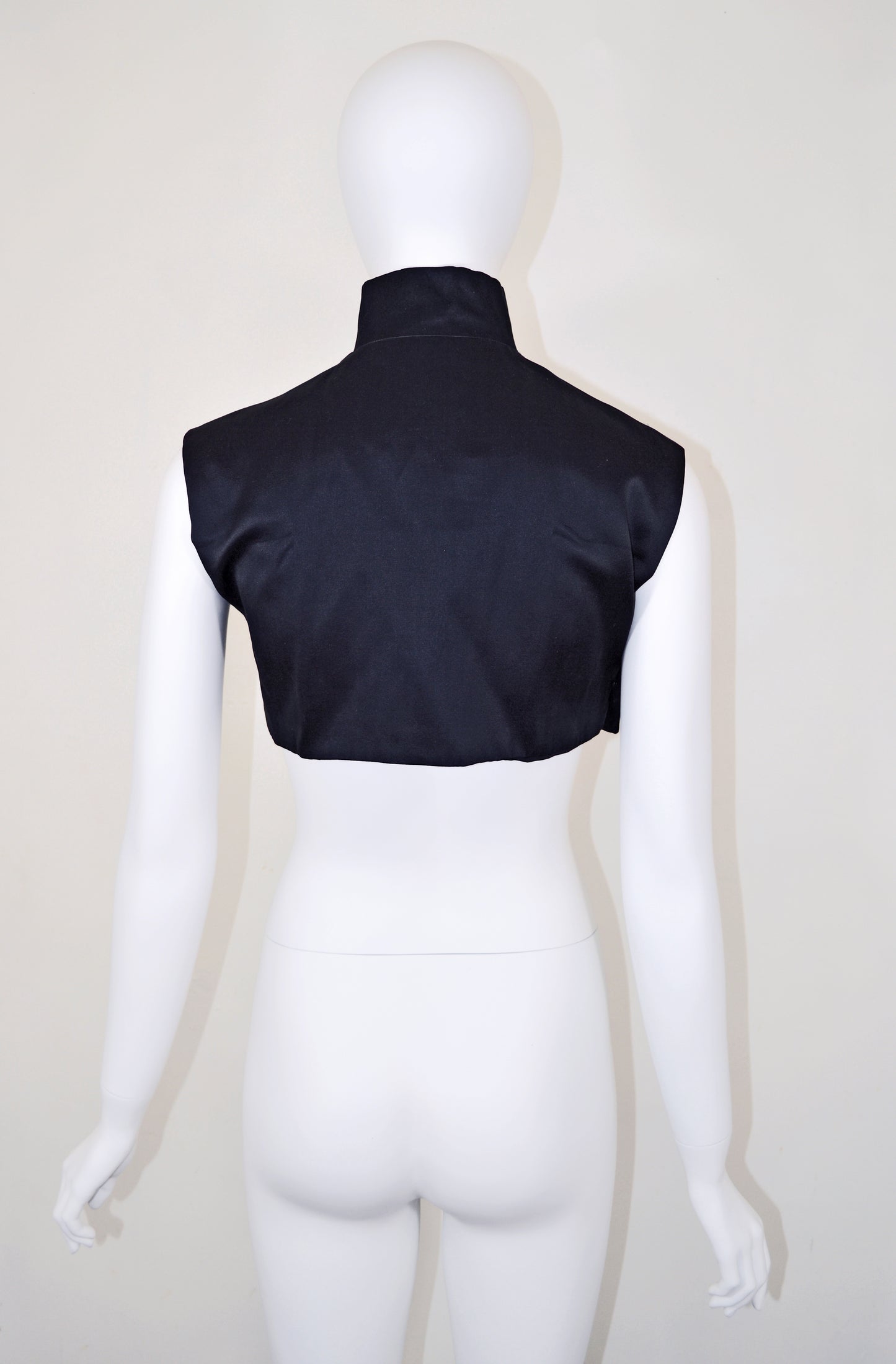 Yohji Yamamoto SS 1996 Silk Crop Vest