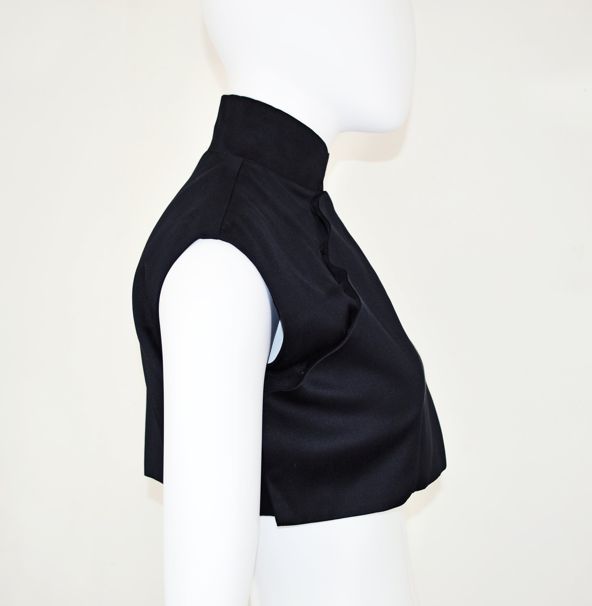 Yohji Yamamoto SS 1996 Silk Crop Vest