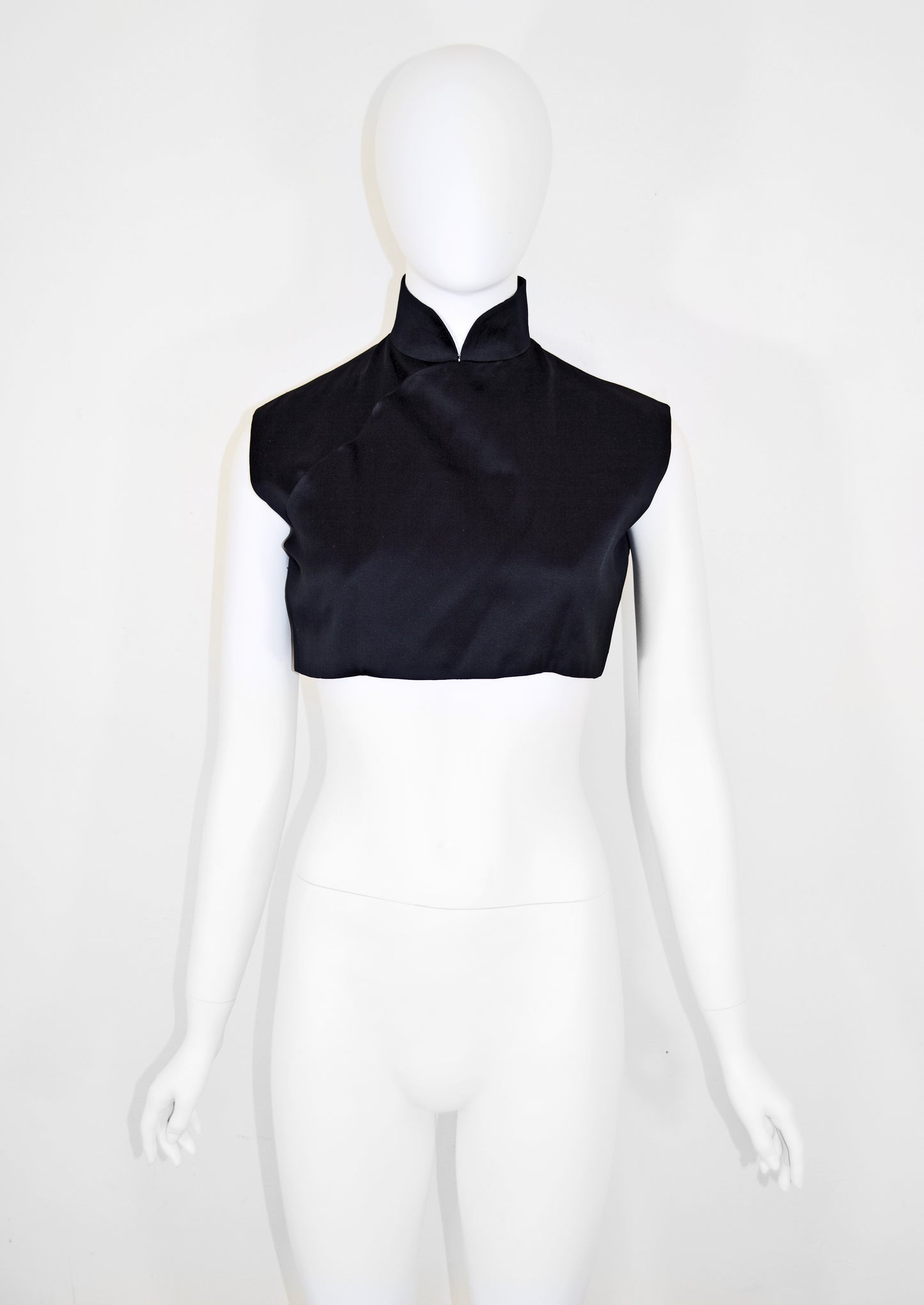 Yohji Yamamoto SS 1996 Silk Crop Vest