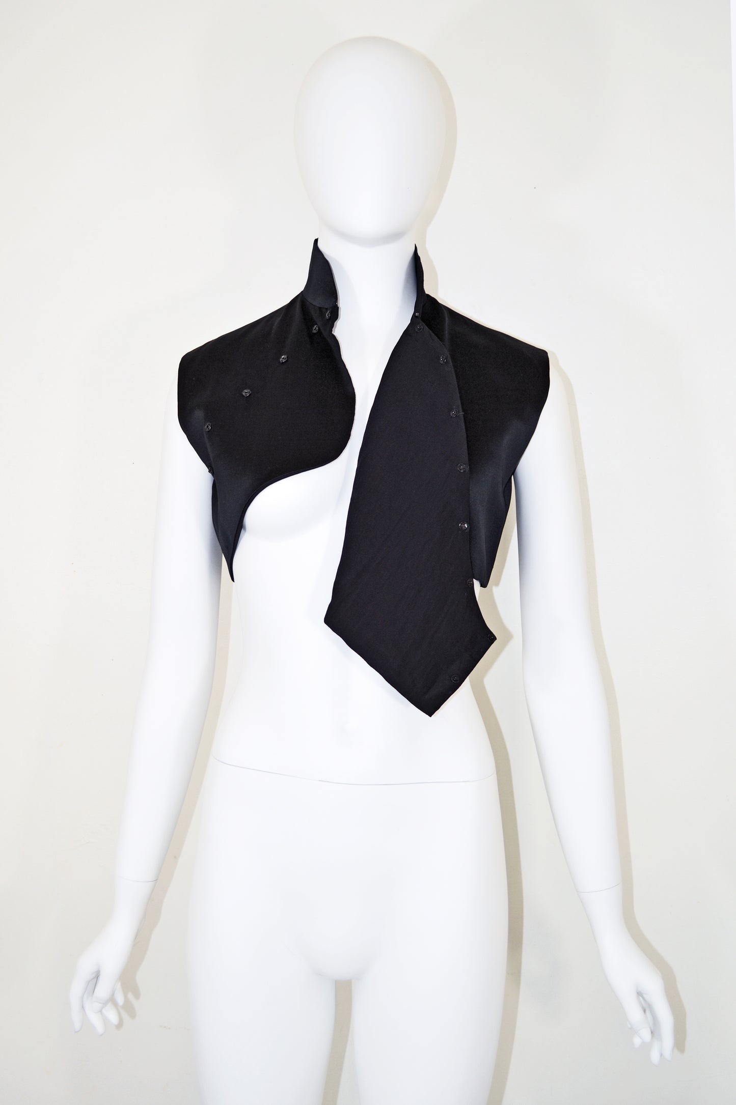 Yohji Yamamoto SS 1996 Silk Crop Vest